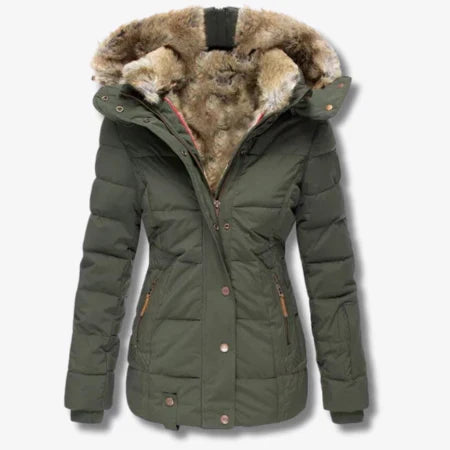 LM | warm jacket with hood