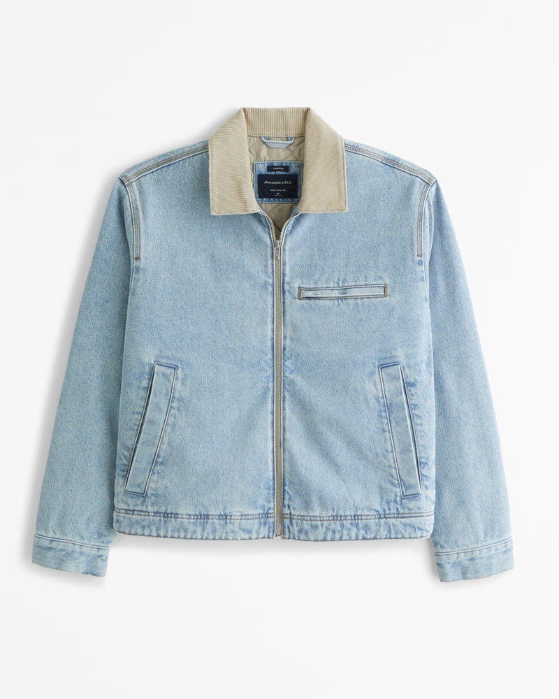 LM | Short zip-off work jacket