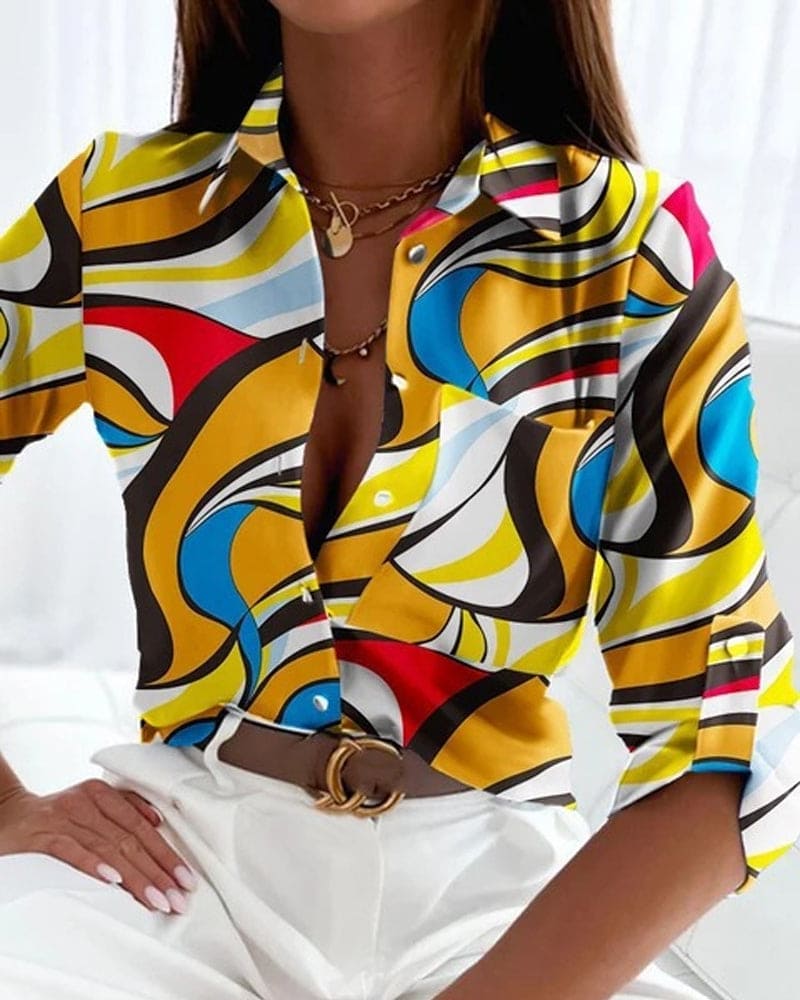 LM | Modern and fashionable winter blouse