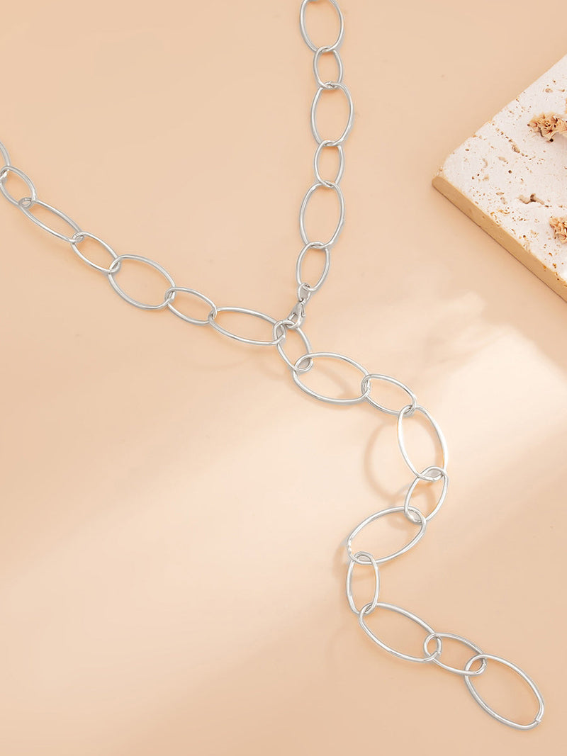 Chains Geometric Necklaces Accessories