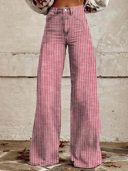 EP | Augusta™ Pantalon classique rayé à jambes larges