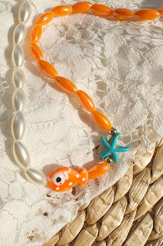 Polka Dot Clownfish Necklace