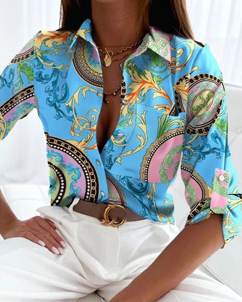 LM | Modern and fashionable winter blouse