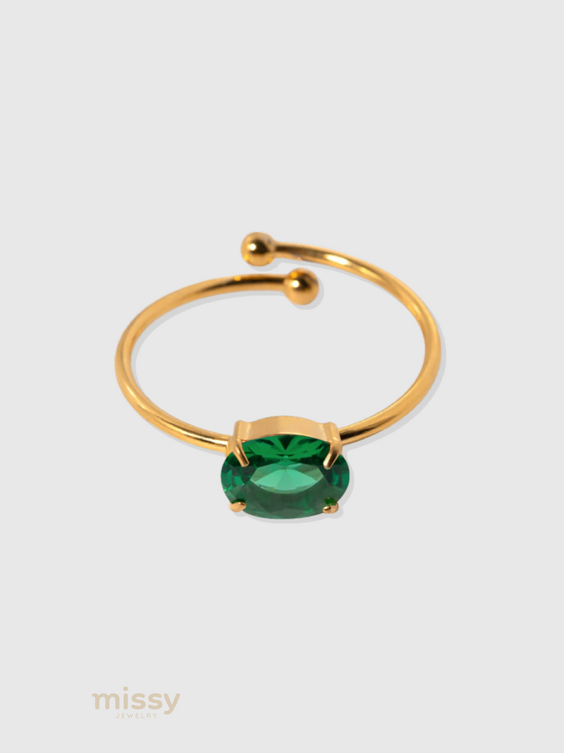 Betsabe Delicate Zircon Ring