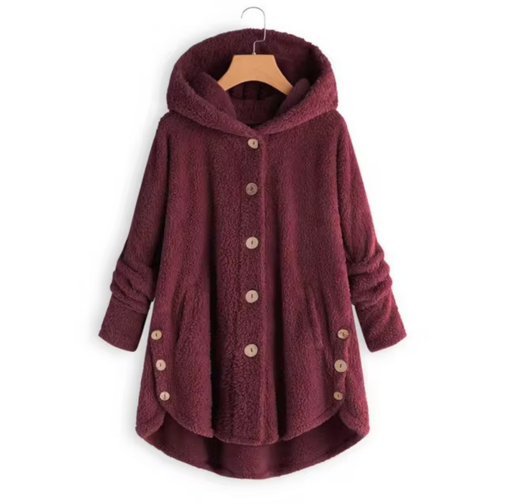 LM | Wool teddy bear plush coat