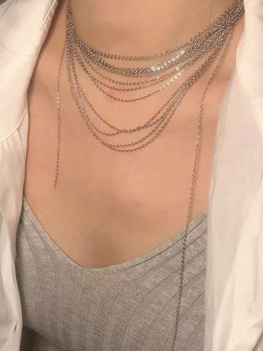 Irregularity Color Necklaces Accessories