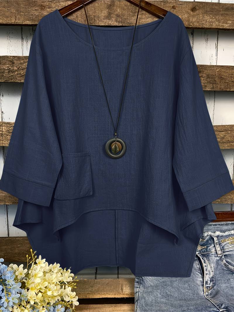 LM | Relaxed and fresh blouse