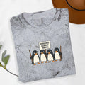 Comstylish Penguin Against Tariffs Fdt Short Sleeve T-shirt