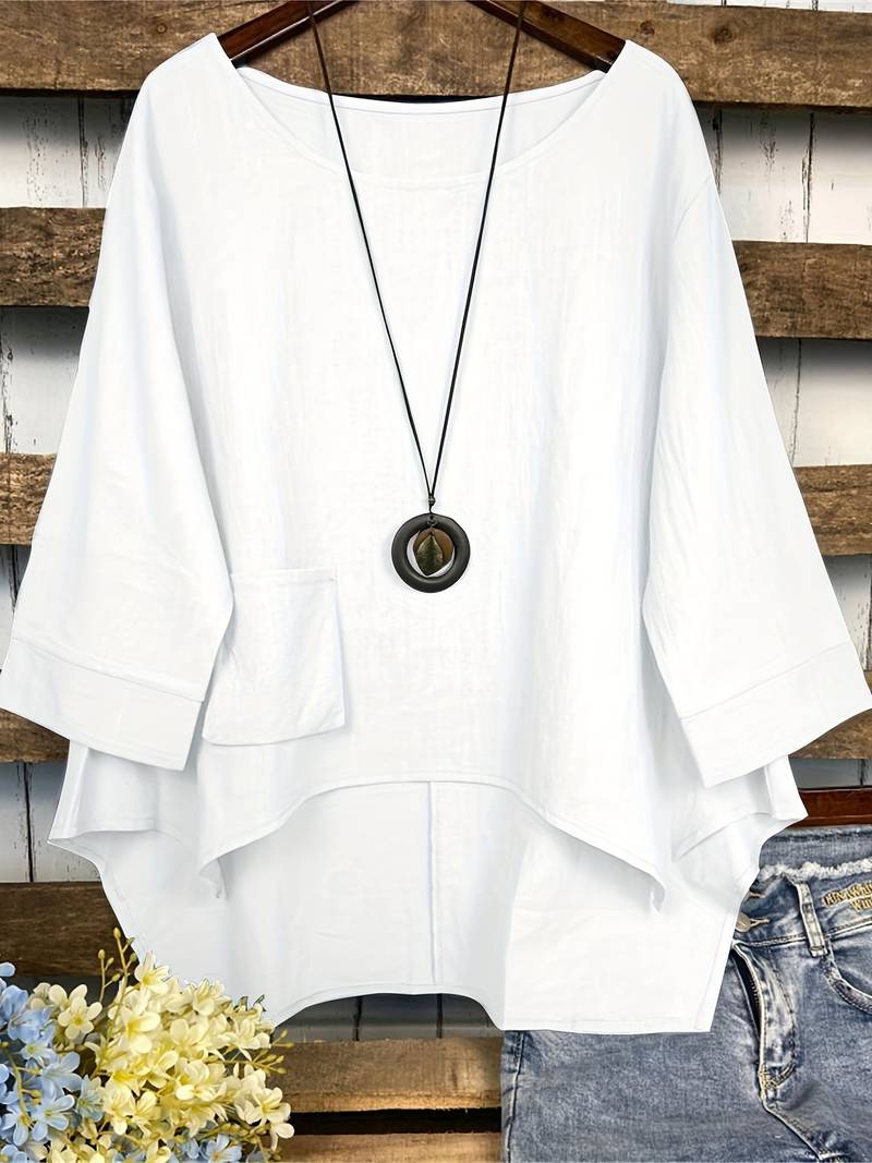 LM | Relaxed and fresh blouse