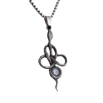 Serpent's Knot of Illumination Necklace