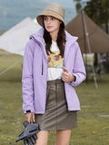 LM | Waterproof jacket with hood for women