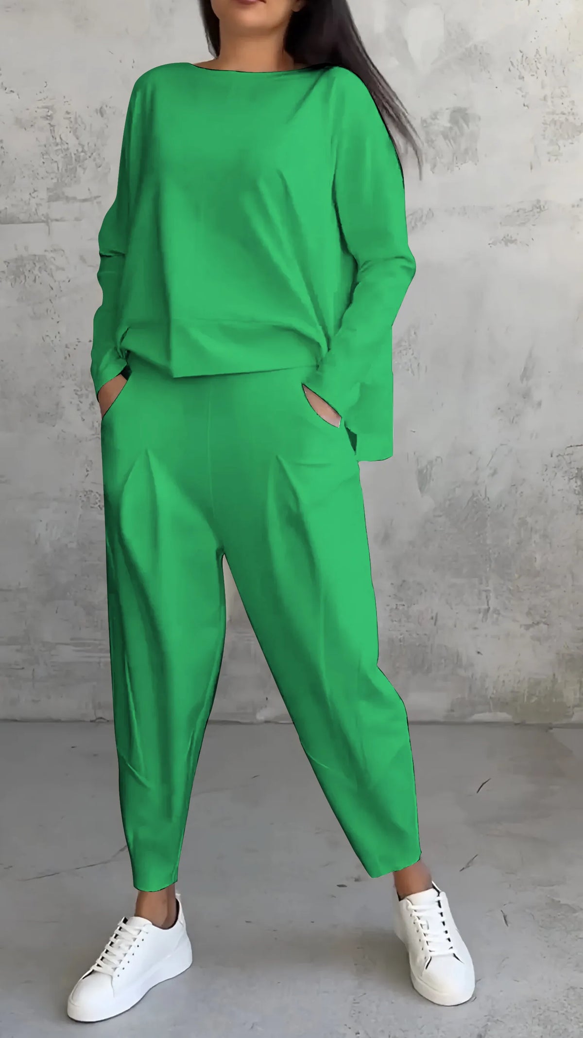 LM | Two-piece set in a casual relaxed fit style