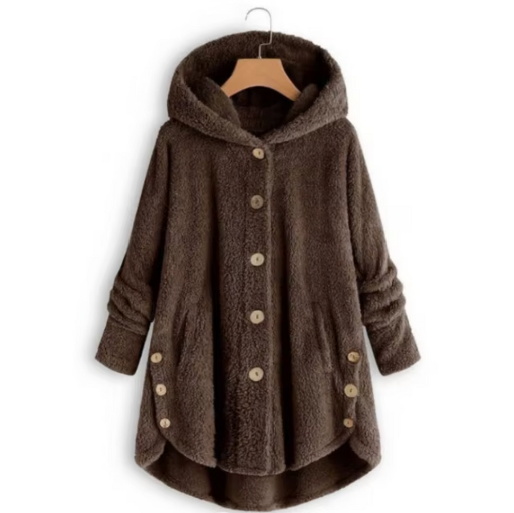LM | Wool teddy bear plush coat