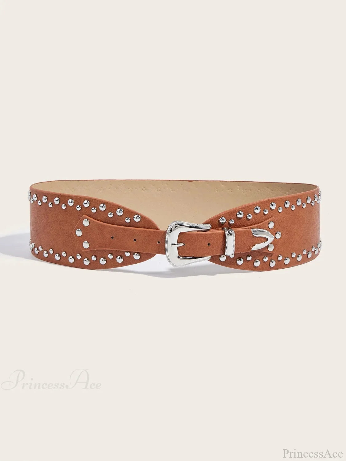 Antique Gothic Rivet Rebel Wide Belt