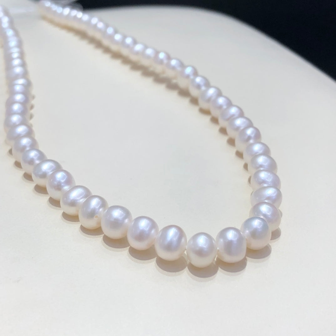 6-7mm Classic Aaa Grade Freshwater Pearl Necklace