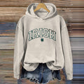 Comstylish Vintage Ireland Art Pattern Casual Hoodie