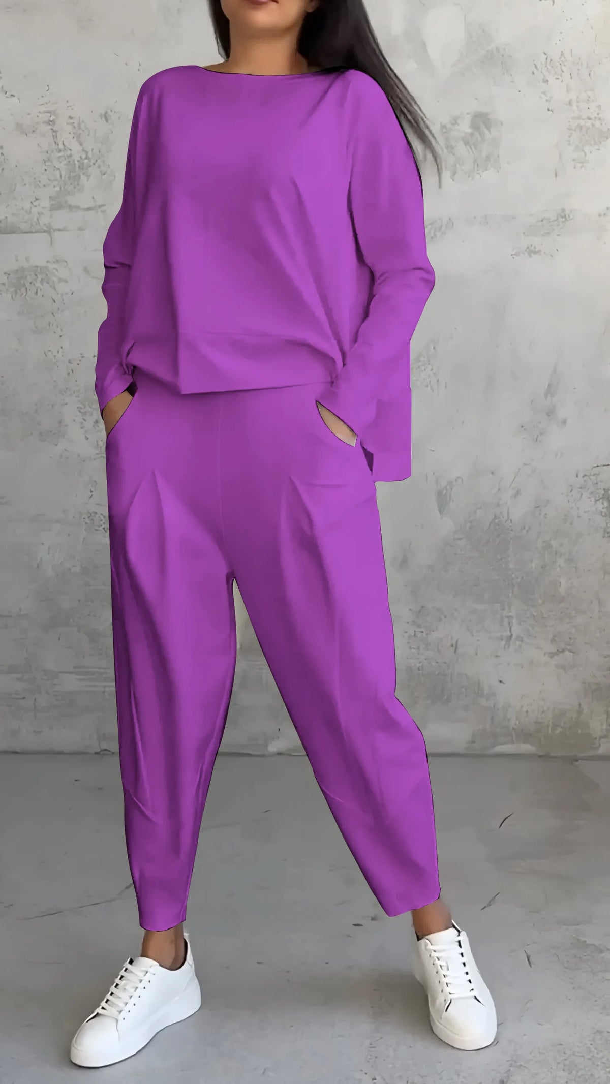 LM | Two-piece set in a casual relaxed fit style