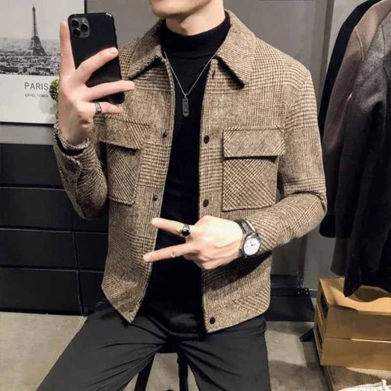LM | Classic check jacket for all seasons