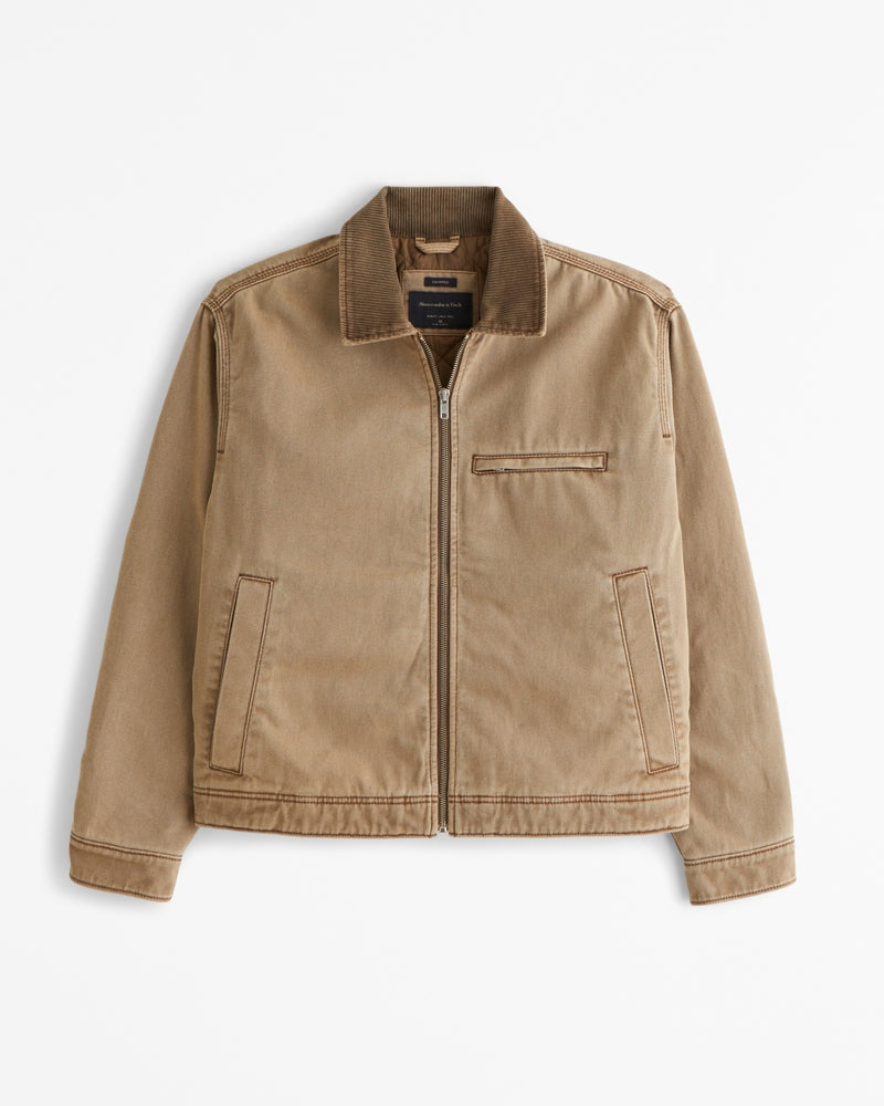 LM | Short zip-off work jacket
