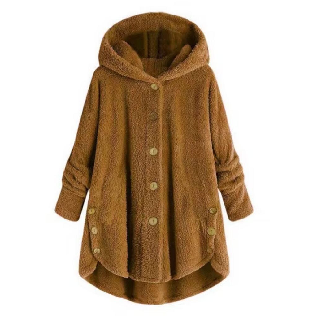 LM | Wool teddy bear plush coat