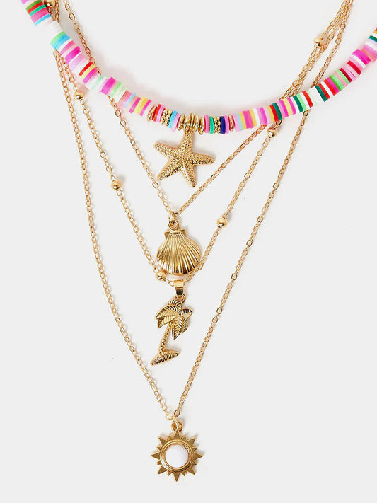 Pendant Layered Necklace