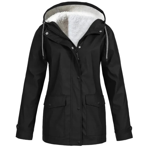 LM | Raincoat with pocket for women
