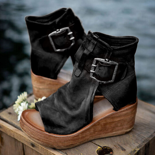 LM | Boho wedge sandals