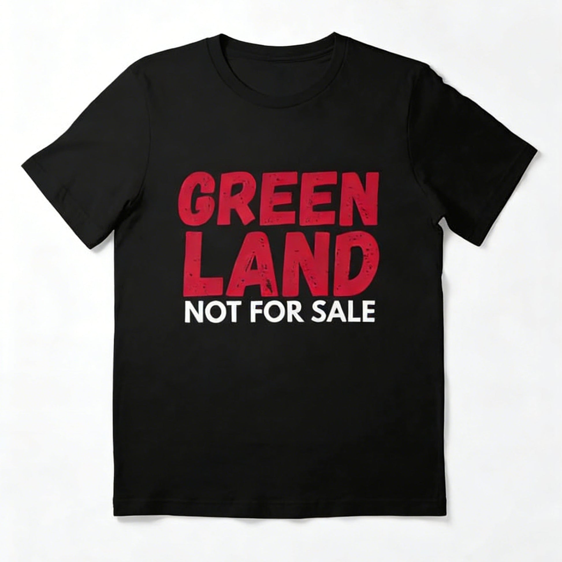 Greenland Not For Sale Men's Casual T-shirt elevenforest