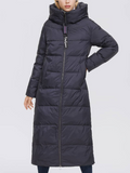LM | Long women's coat with zipper