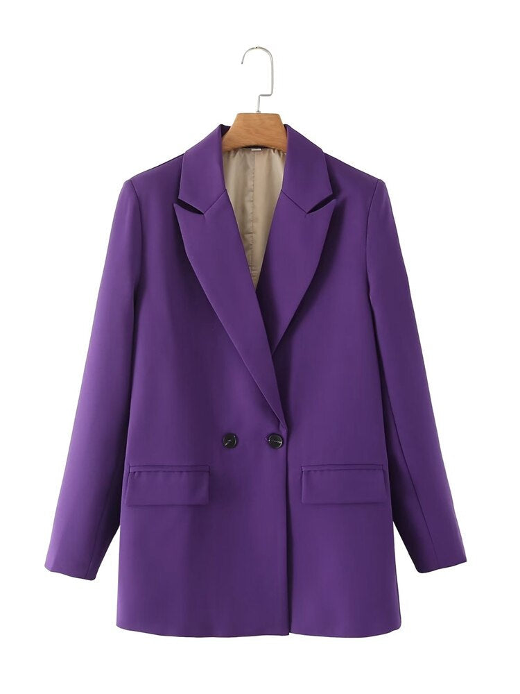 LM | Double-button blazer for women