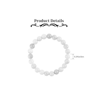 6mm Morganite Healing Bracelet for Spiritual Protection