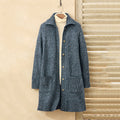 Women's Retro Simple Knitted Cardigan Sweater artswardrobe