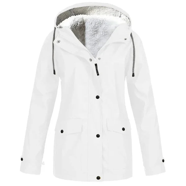 LM | Raincoat with pocket for women