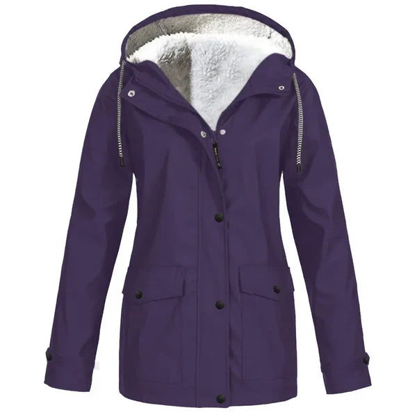 LM | Raincoat with pocket for women