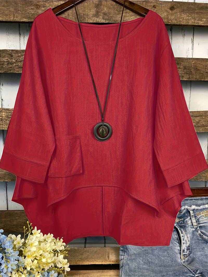 LM | Relaxed and fresh blouse