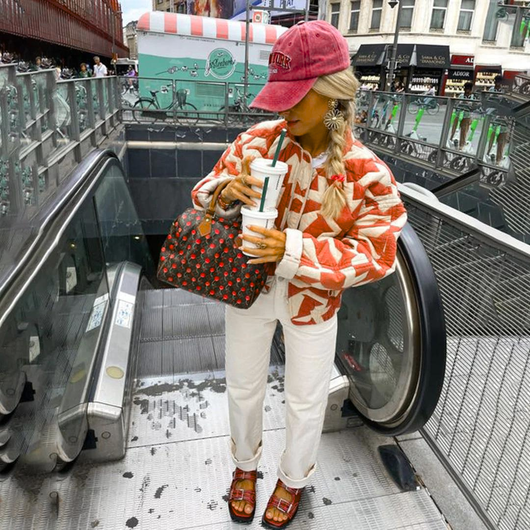 LM | Lovely Floral coat for women