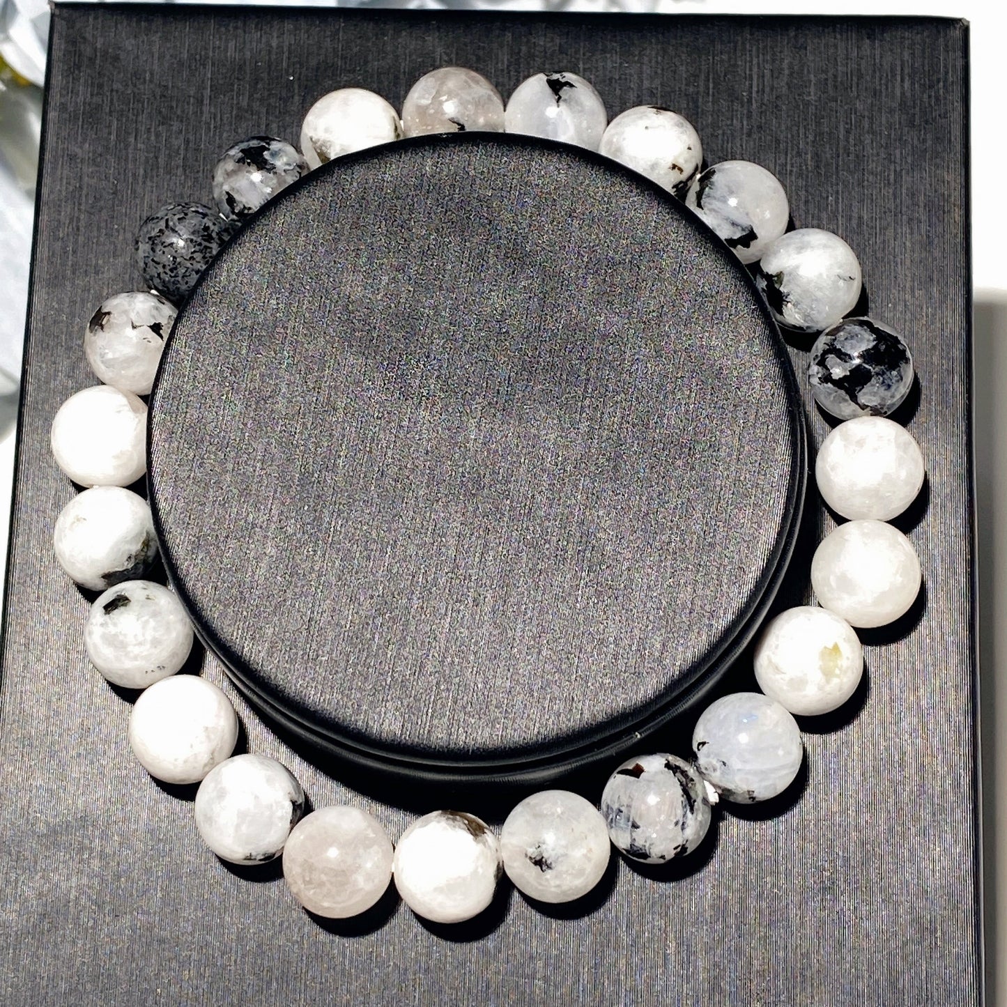 8mm Mixed Crystal Healing Bracelet for Spiritual Balance