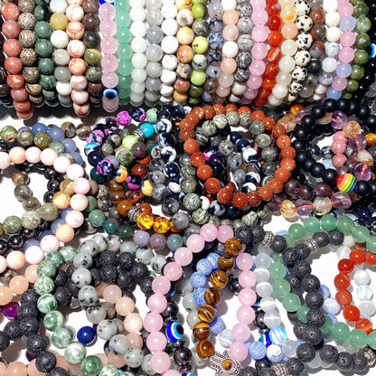 8mm Mixed Crystal Healing Spiritual Bracelet