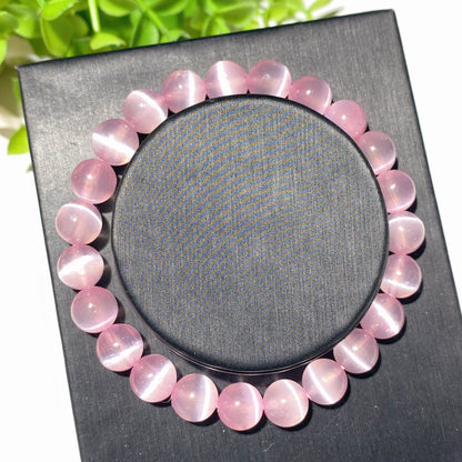 8mm Multi-color Selenite Spiritual Healing Bracelet
