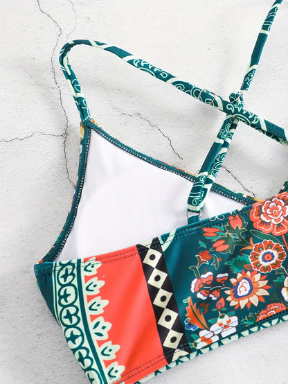 Verónica® | 2 Piece Crossover Bikini Set