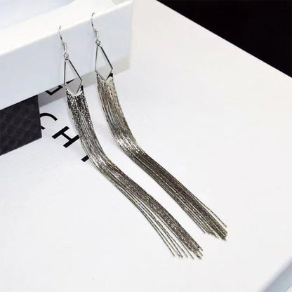 Long Tassel Earrings