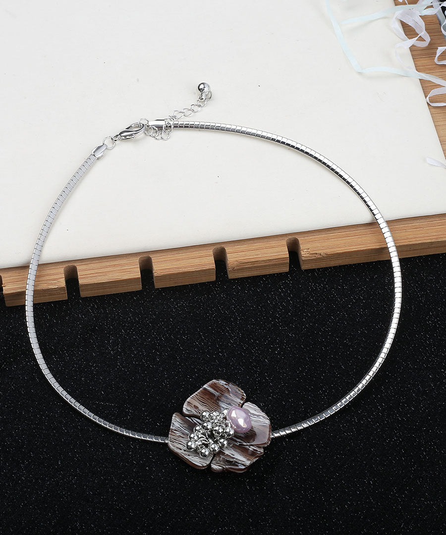 Loose Silk Stainless Steel Choker