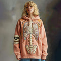 Comstylish Vintage Halloween Anatomy Art Hoodie