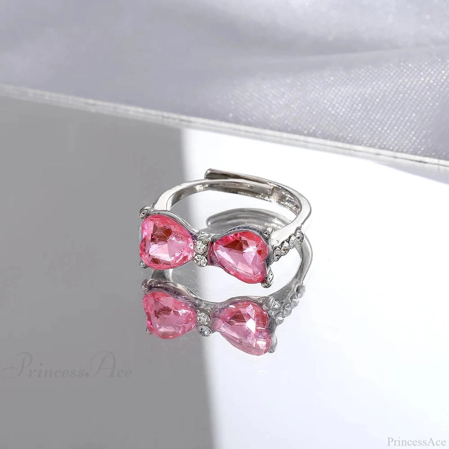 Dark Animal Butterfly Zircon Star Ring