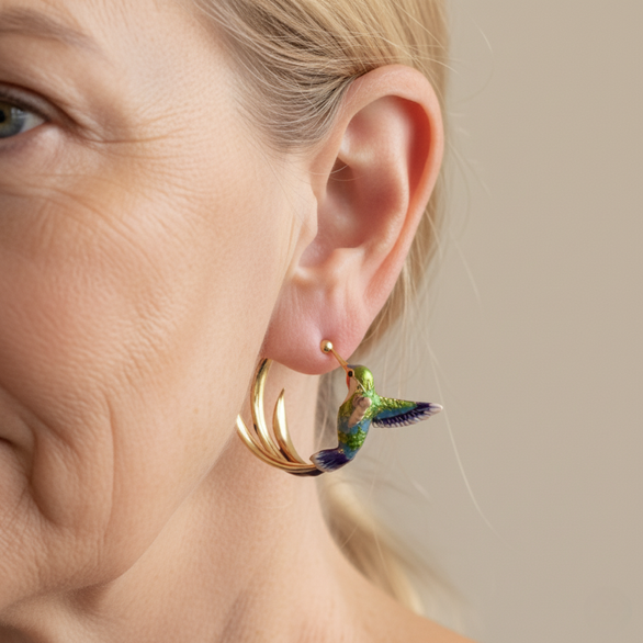 Vintage Handmade Earring