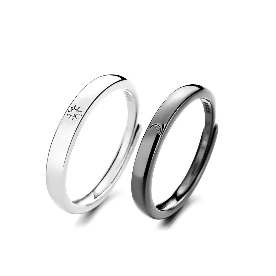 Twin Eclipse Bond Rings Set