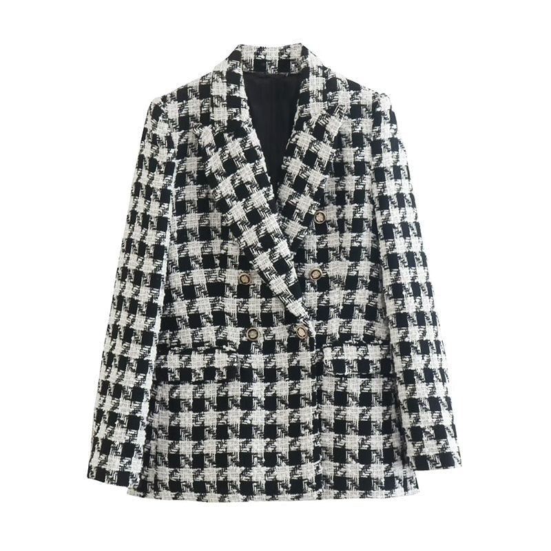 LM | Double-breasted blazer for women