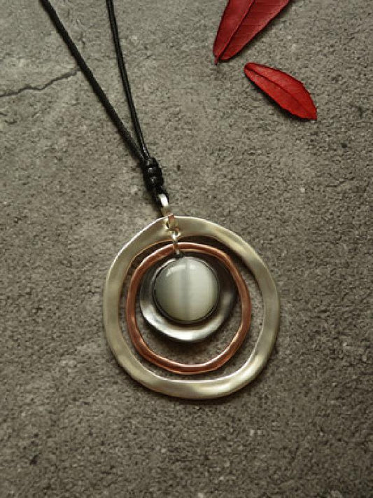 Multiple Loops Necklace