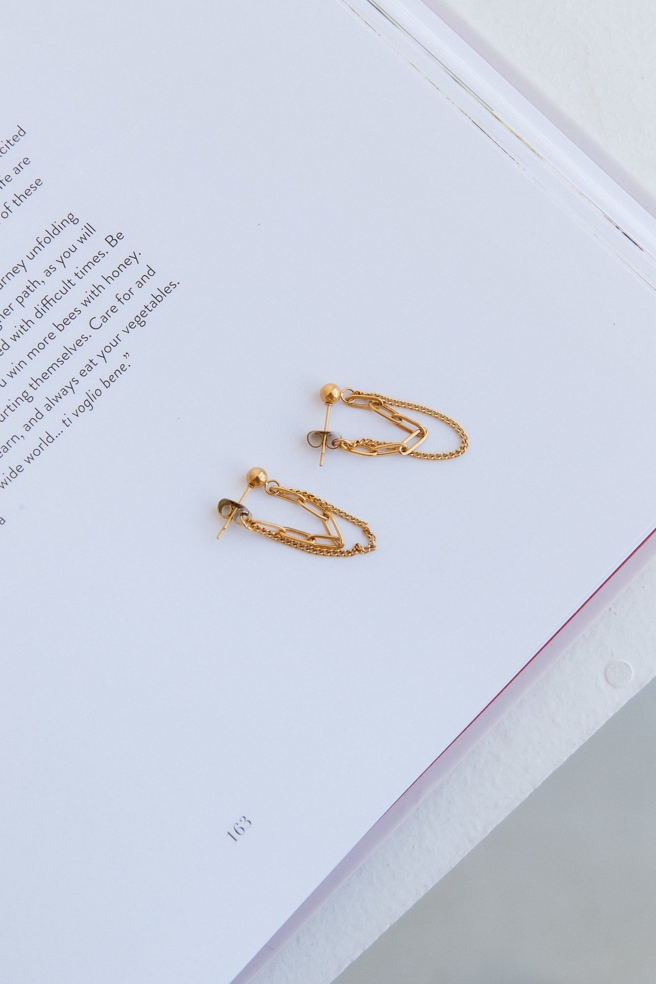 18k Gold Plated Tiffanys Secrets Earrings Gold
