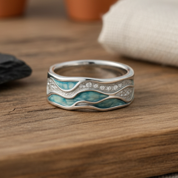 Classic Silver Ring with Timeless Appeal
